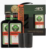 Jägermeister Twinpack + 2 Shots Glasses 100cl Vol 35%