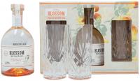 Blossom Gin Peach + 2 Verres + Gb 70cl Vol 45%