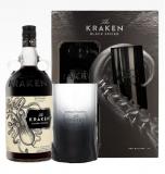 Kraken Black Spiced Rum Gb + Verre 100cl Vol 40%