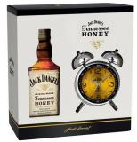 Jack Daniels Honey  + Clock 70cl Vol 35%