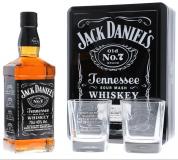 Jack Daniels Box + 2 Verres 70cl Vol 40%