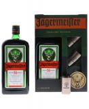 Jagermeister + 3 Shotglasses 100cl Vol 35%