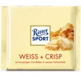 Rittersport Weiss + Crisp 100g